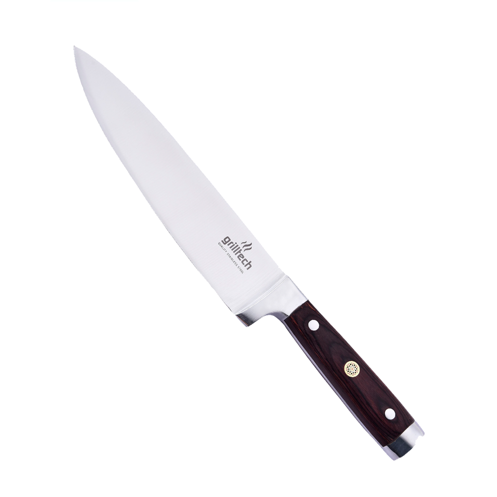 Cuchillo Chef 8 Inox. – Grilltech