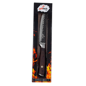 cuchillo angus cinco pulgadas vista frontal en empaque