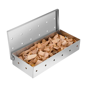 Caja ahumadora acero inox.