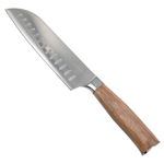 cuchillo santoku blister vista frontal mango madera
